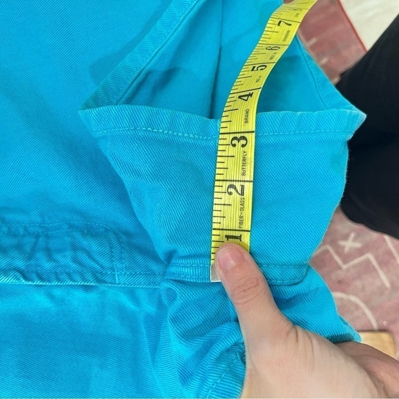 Bongo Vintage Blue Denim High Waisted Mom Shorts Size 5 - Picture 14 of 15